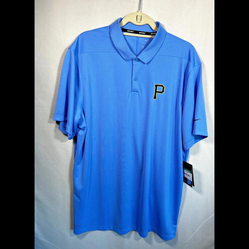 Nike Golf | NEW W/ TAGS Pirates Blue Polo Short Sleeve Men's Shirt - Size XL